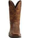 Justin Mens Rugged Western Pull-On Work Boot
