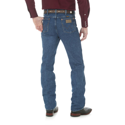 Wrangler Men's Gold Buckle Slim Fit Western Jeans