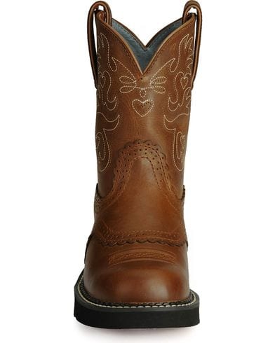 Ariat Womens Fatbaby Scalloped Western Boot