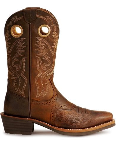 Ariat Mens Heritage Roughstock Cowboy Boots