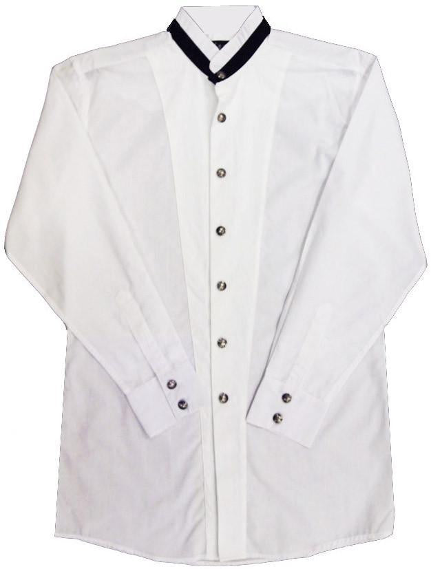 White Horse Men's Modified Tux L/S Shirt - Big Sizes
