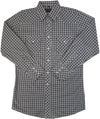 White Horse Mens Plaid Western Shirt