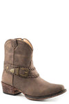 Karman Women's Fashion Snip Toe Zip Shorty