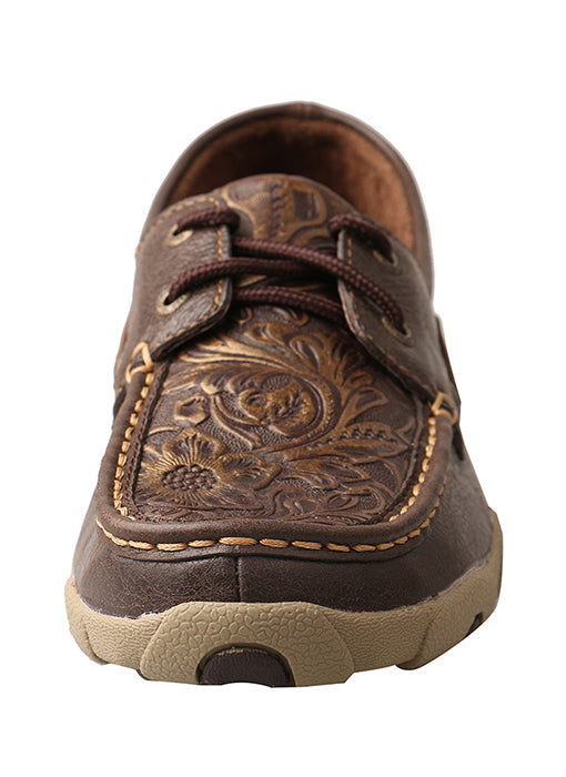 Twisted X Women s Embossed Flower Driving Moccasins Centerville