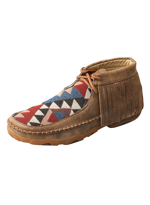 Twisted X Women's Fringe Driving Moccasins
