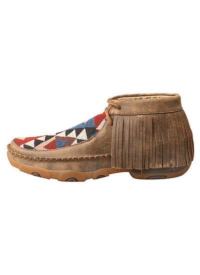 Twisted X Women's Fringe Driving Moccasins