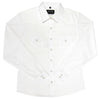 White Horse Womens Solid White Western Shirt