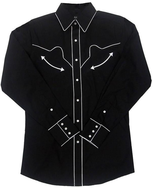 White Horse Womens Retro Western Shirt White Horse Womens Retro Western Shirt
