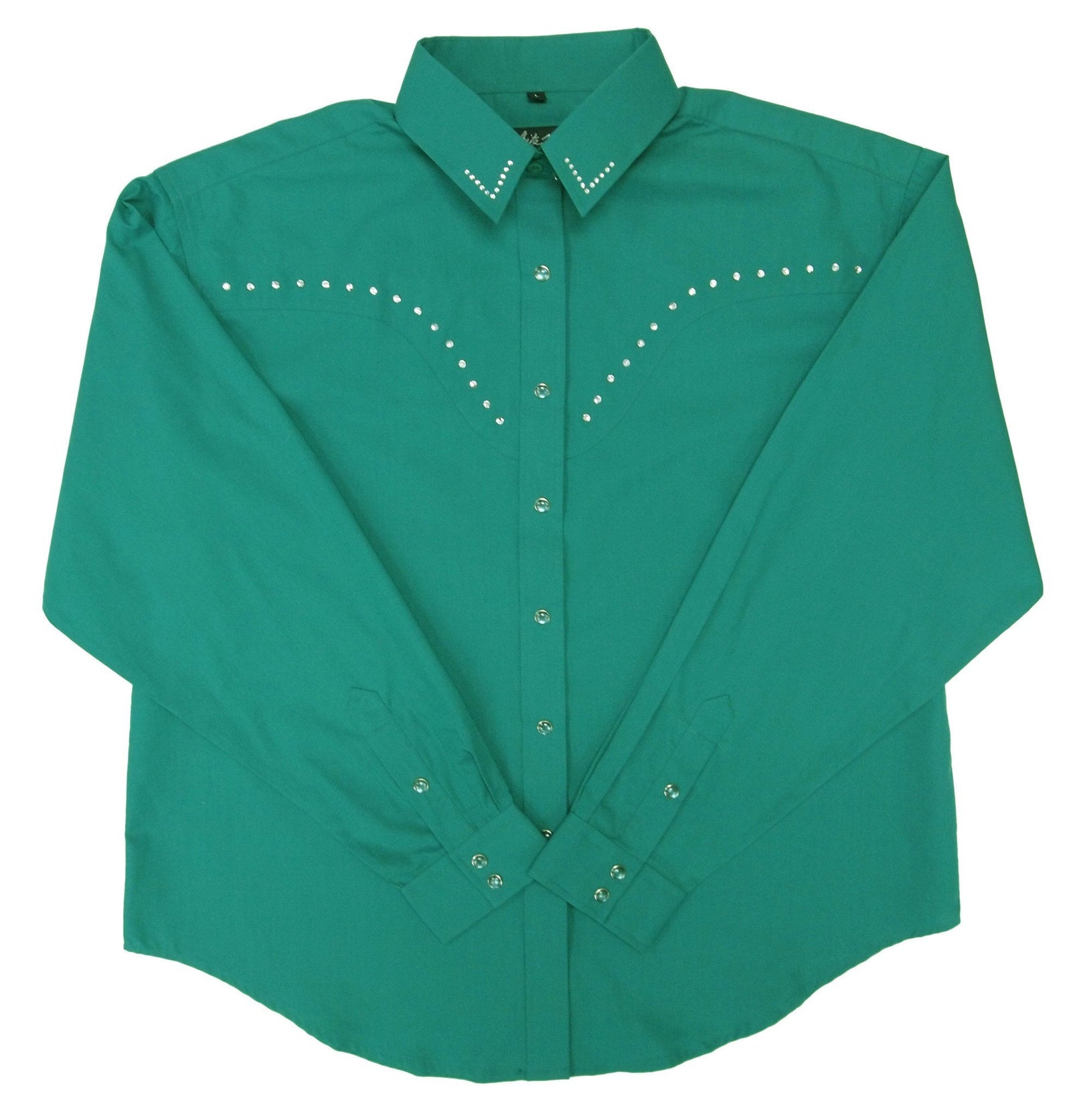 White Horse Womens Rhinstone Western Shirt