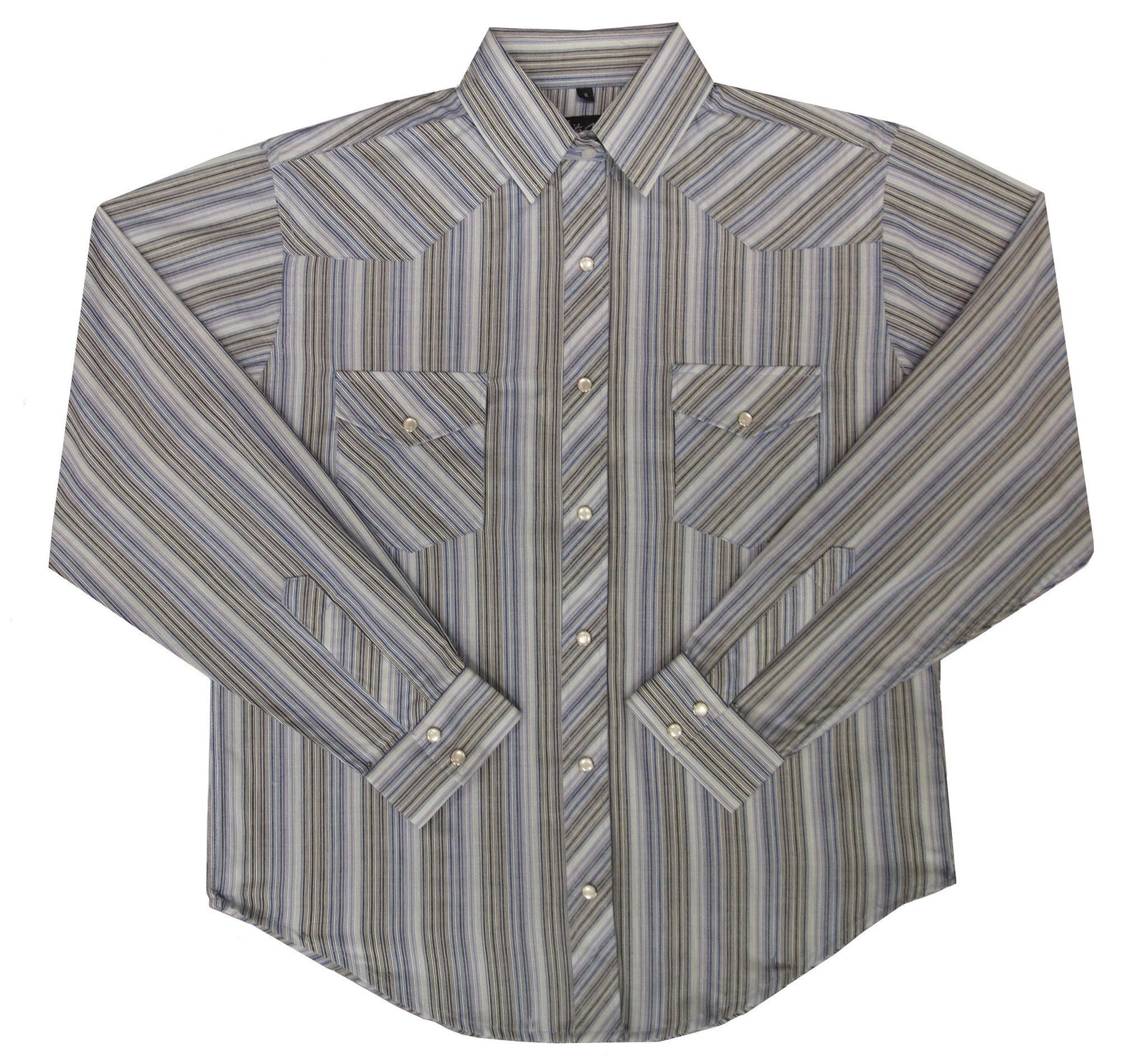 White Horse Womens Stripe Western Shirt