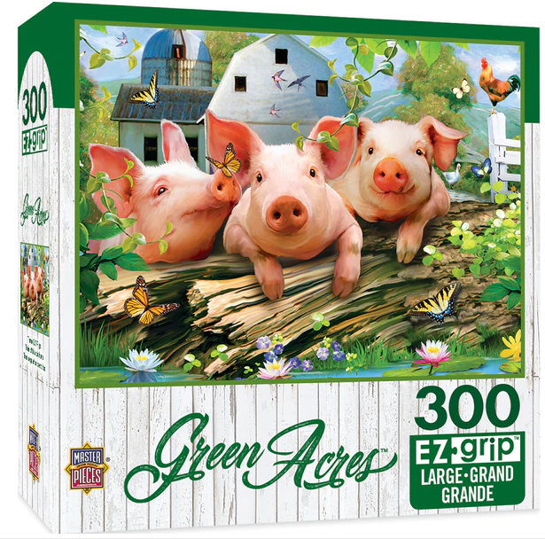 Master Piece "Three Lil' Pigs" Jigsaw Puzzle