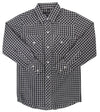 White Horse Boys Plaid Western Shirt