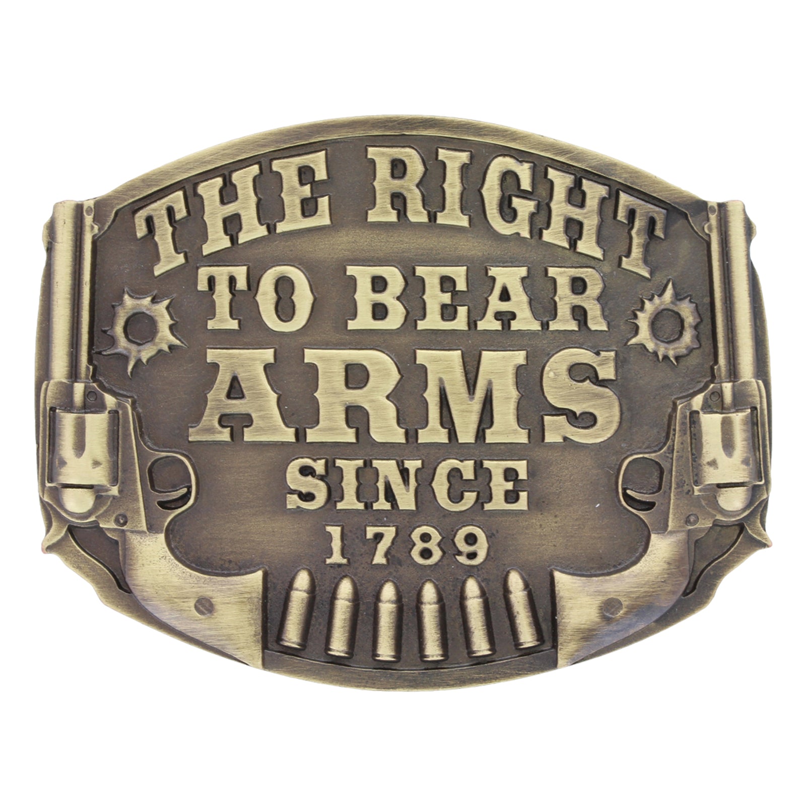 Montana Silversmiths The Right to Bear Arms Buckle