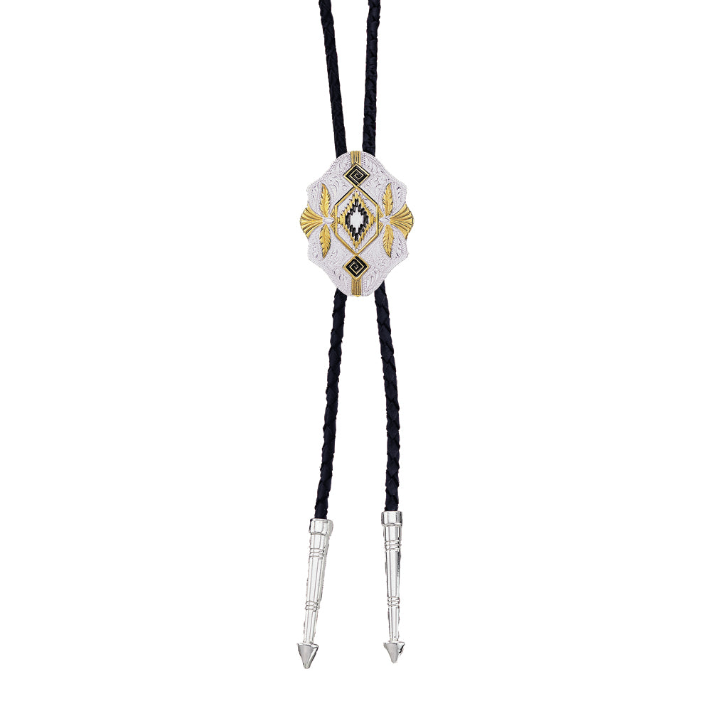 Montana Silversmiths Southwest Scalloped Bolo Tie