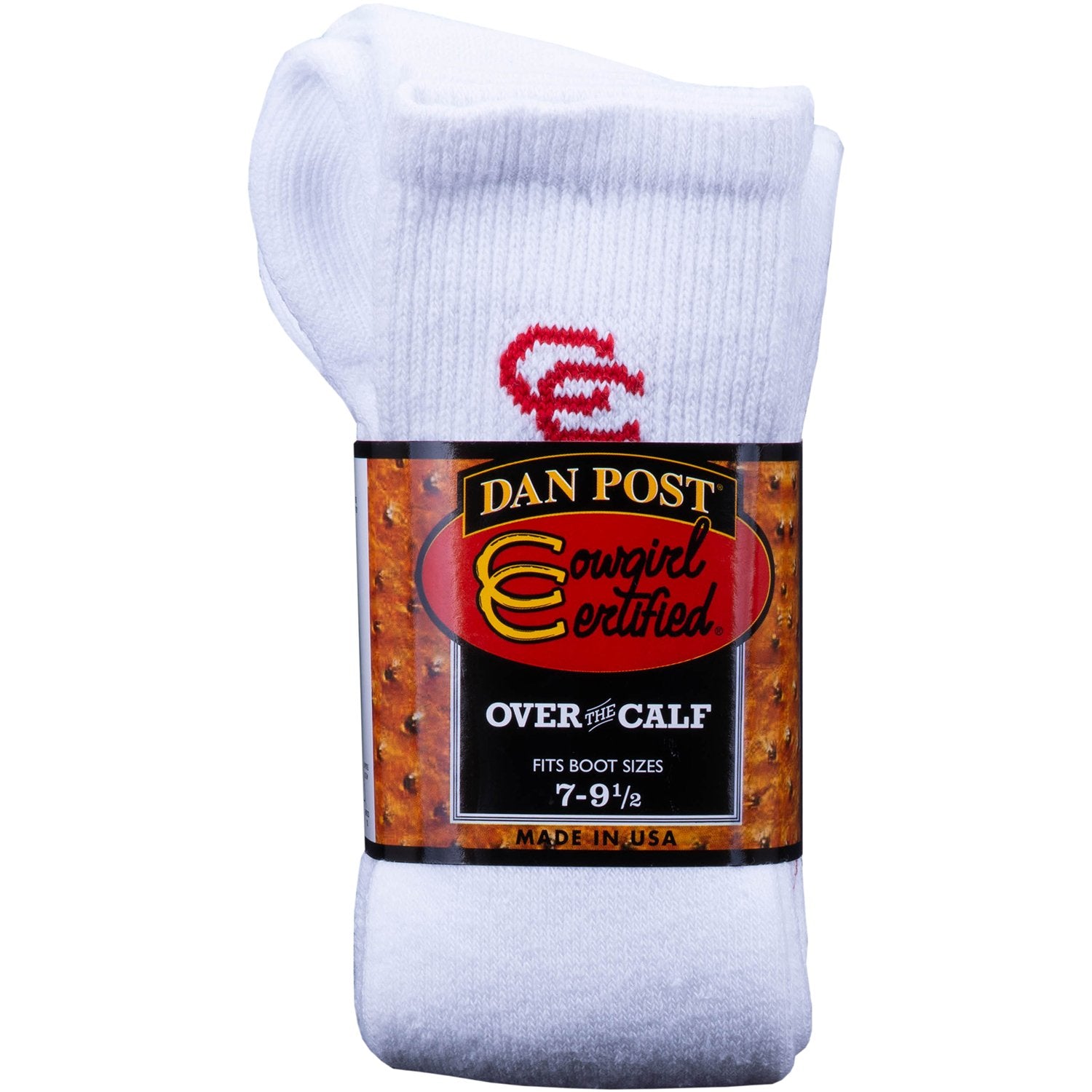 Dan Post Women's Cowgirl Certified Boot Socks - 2 Pack