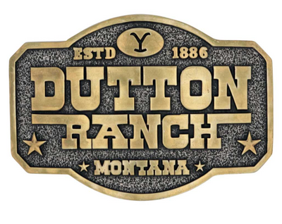 Montana Silversmith The Dutton Ranch Attitude Belt Buckle