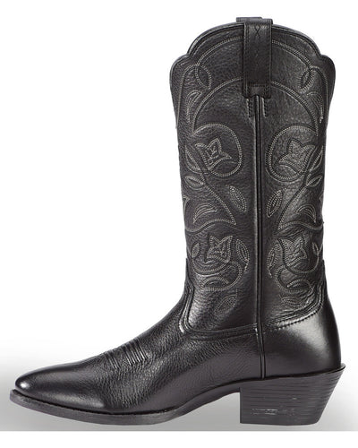 Ariat Women's Black Deertan Cowgirl Boots