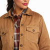 Ariat Women's Slap Faux Suede Shirt Jacket