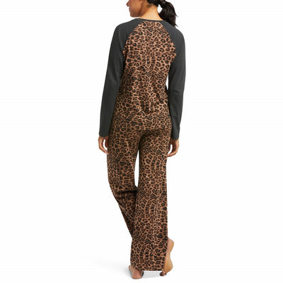 Ariat Women's Cheetah Print Pajama Set