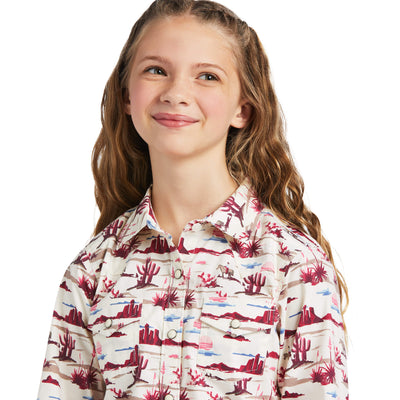 Ariat Girl's REAL Yuma Shirt