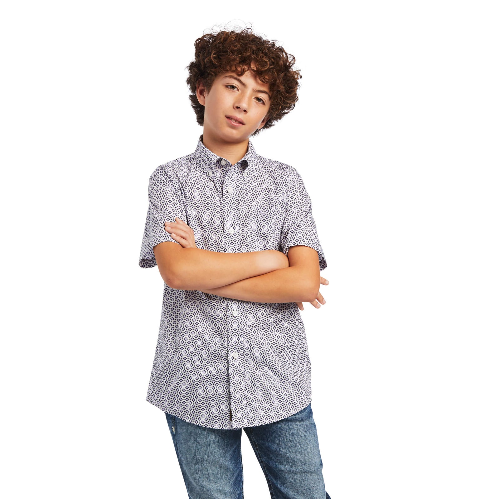 Ariat Boy's Brecken Classic Fit Shirt