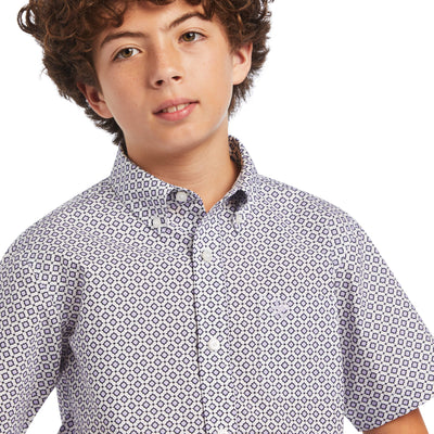 Ariat Boy's Brecken Classic Fit Shirt