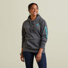 Ariat Women's Logo Hoodie - Charcoal