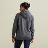 Ariat Women's Logo Hoodie - Charcoal