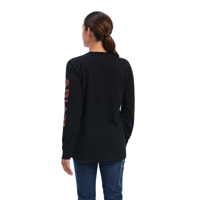 Ariat Women's Rebar Cotton Strong Logo Graphic