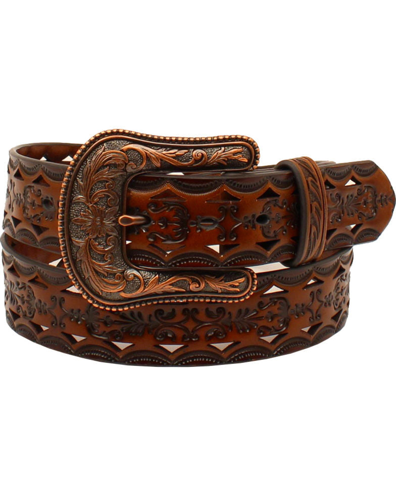 Ariat Women's Laser Cut Western Belt