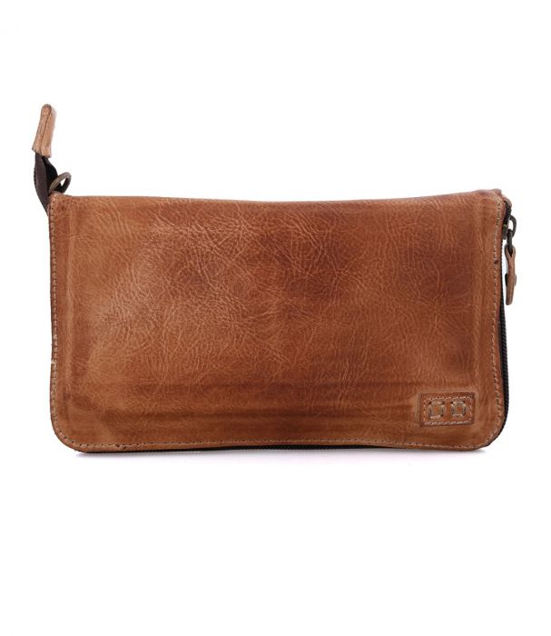 Bed Stu "Templeton II" Wallet Crossbody - Tan Rustic