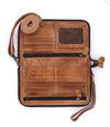 Bed Stu "Templeton II" Wallet Crossbody - Tan Rustic