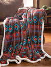 Wrangler Southwest Horizon Sherpa Throw