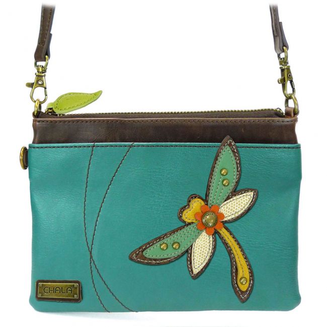 Chala Handbags Dragonfly Bowling Bag