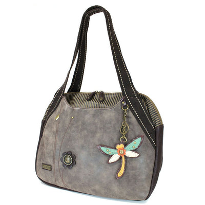 Chala Handbags Bowling Bag - Dragonfly