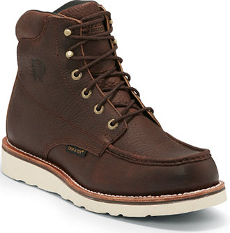 Chippewa Men's 6" Edge Walker Waterproof Moc Toe Laceup