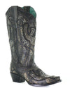 Corral Women's Horse Shoe Overlay Western Boot