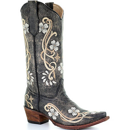 Circle G Women's Embroidery Boot
