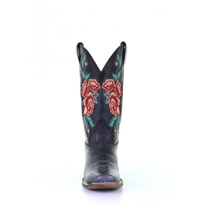 Corral Women's Floral Embroidery Western Boot