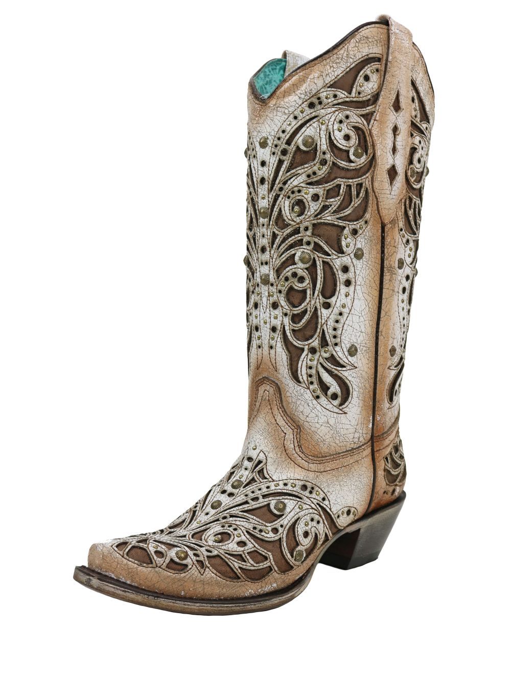 Corral Women's Studded Overlay Boot