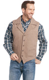 Cripple Creek Men's Wool Collared Vest