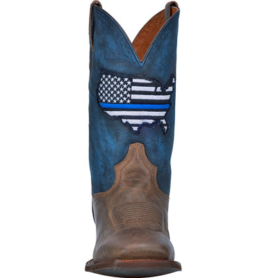 Dan Post Men's Thin Blue Line Leather Boot