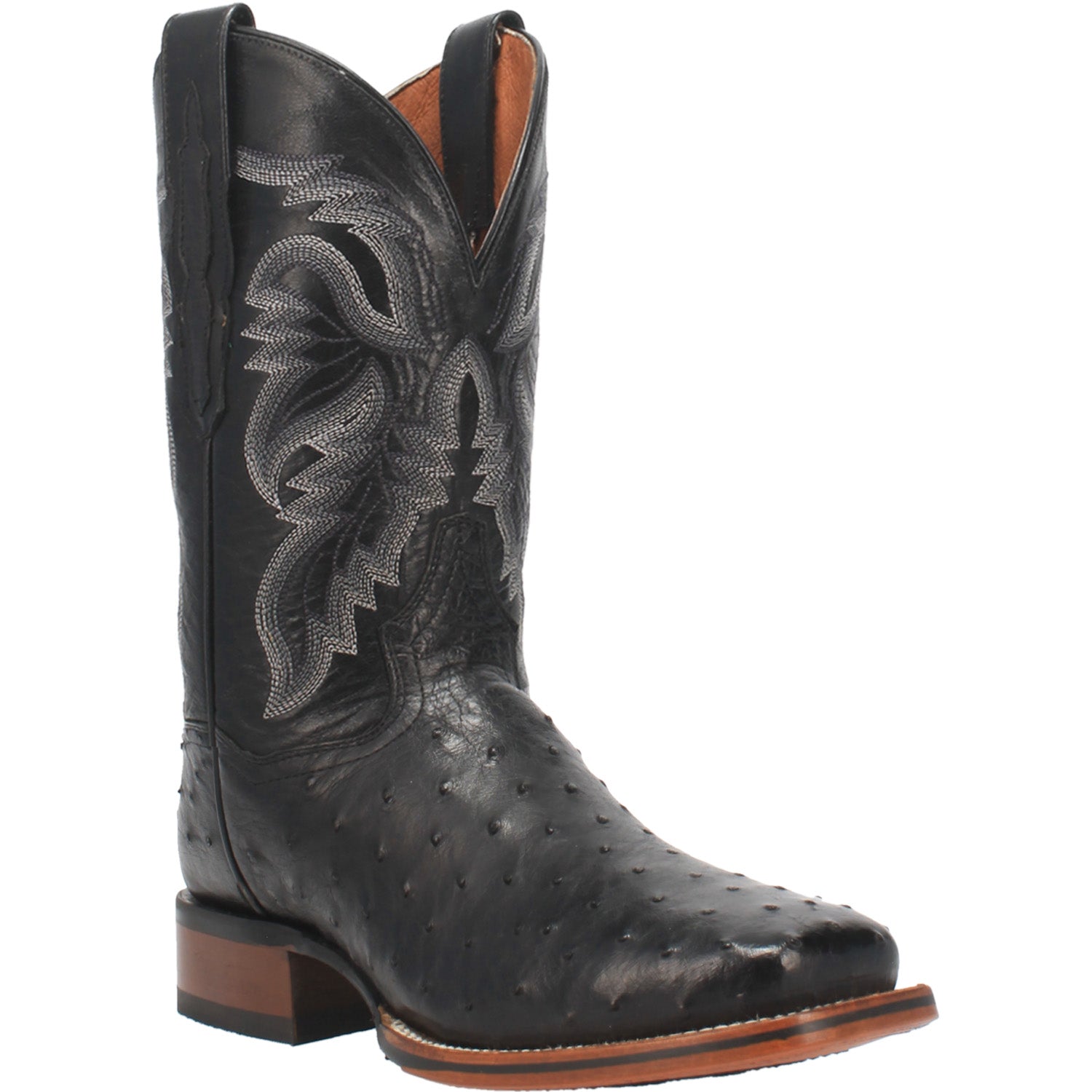 Dan Post Alamosa Full Quill Ostrich Boots