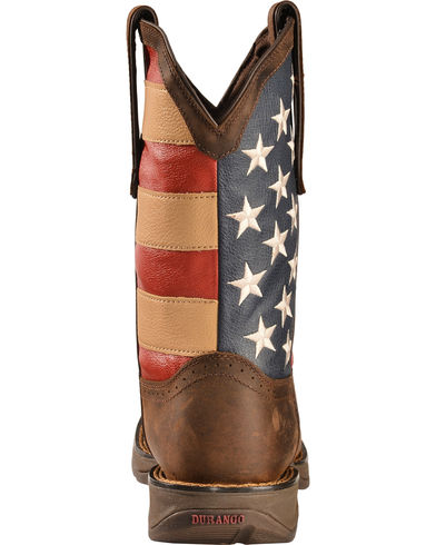 Durango Men's Patriotic Square Toe Western Boot