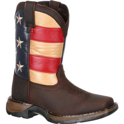 Durango Kids Lil' Rebel Flag Western Boot