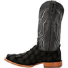 Durango Men's Exotic Pirarucu Matte Black Western Boot