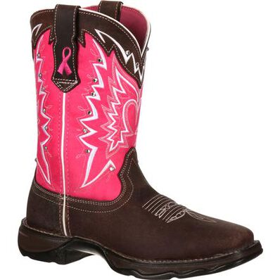 Durango Women's Pink Ribbon Western Boot