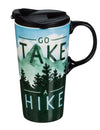 Evergreen Ceramic Travel Cup - Take A Hike