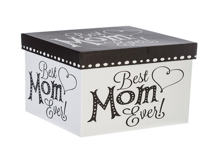 Cypress Home Black Ink Best Mom Ever Mug