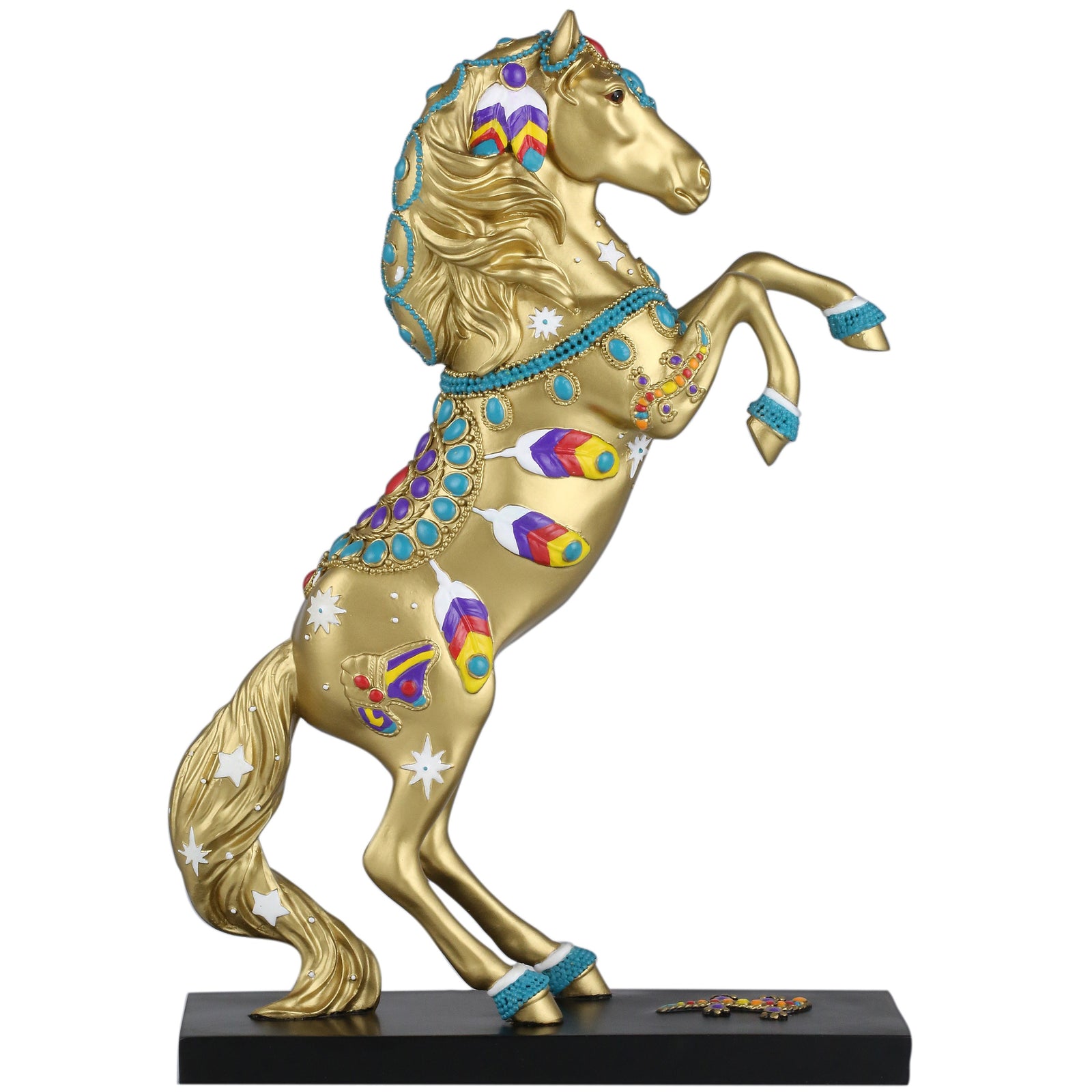 Enesco "Golden Jewel Pony" Trail of the Painted Ponies Figurine